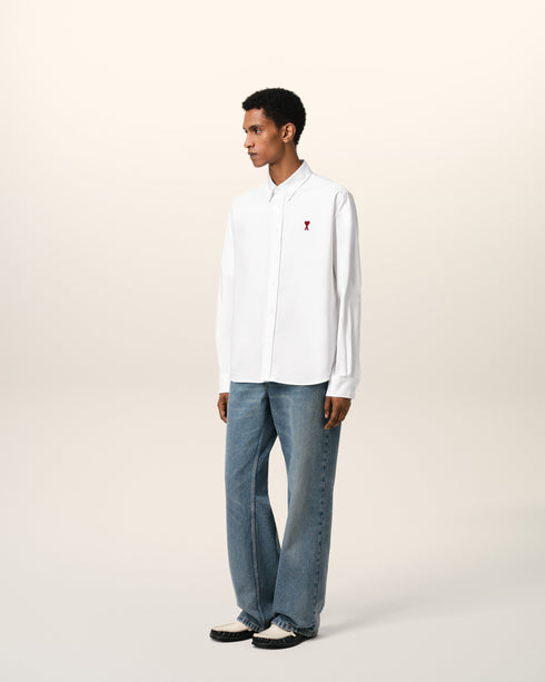 AMI PARIS Classic Fit Adc Shirt Mens Apparel